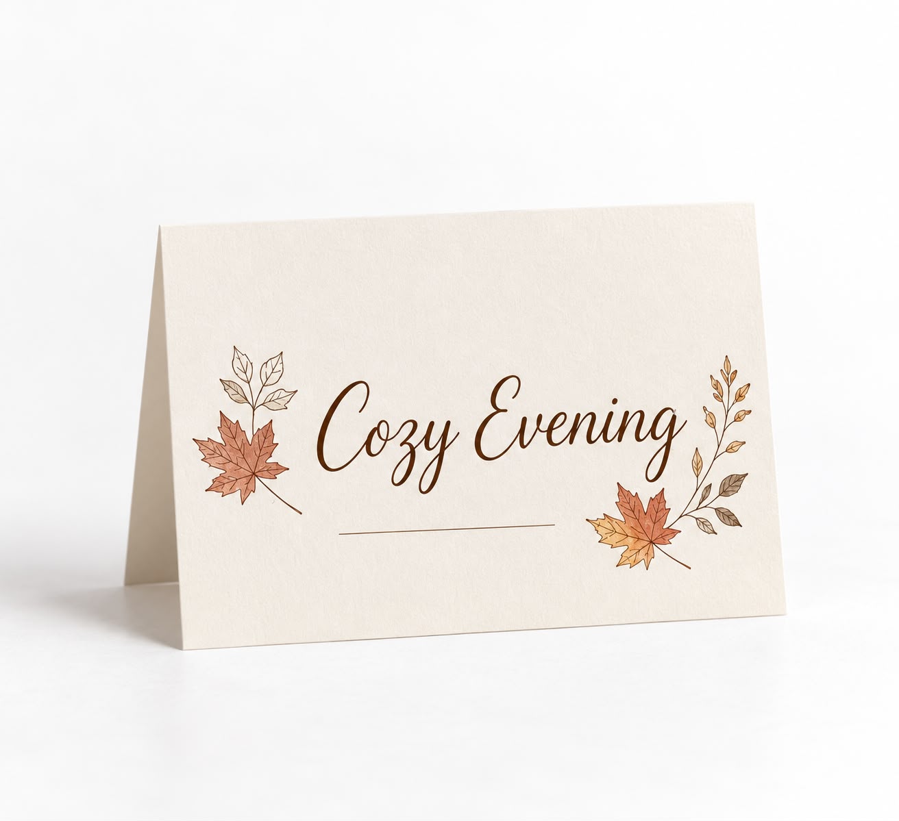 “Cozy Evening” Card