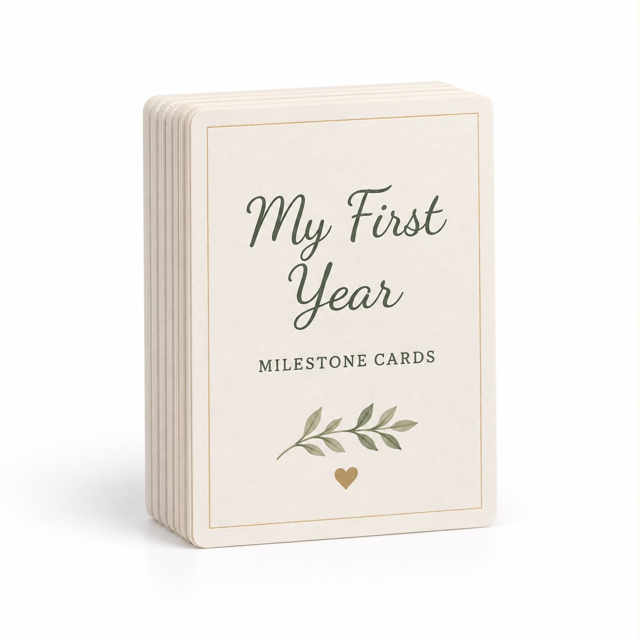 Baby Milestone Cards