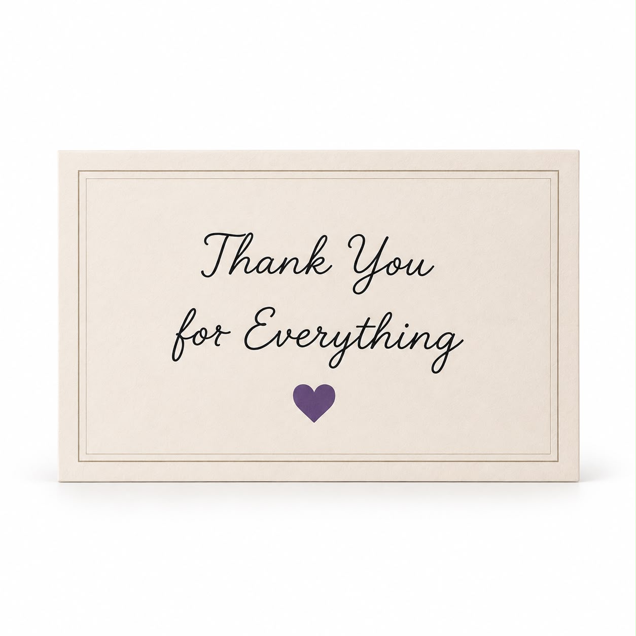 Thank You Card