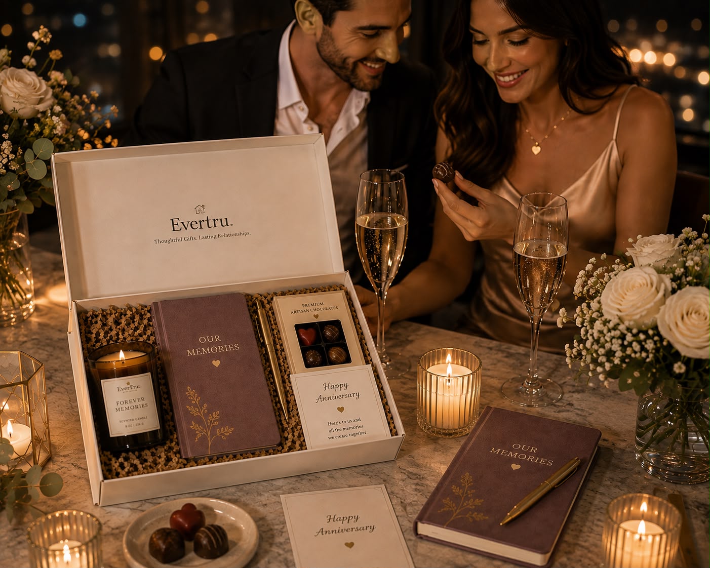 Anniversary gift box